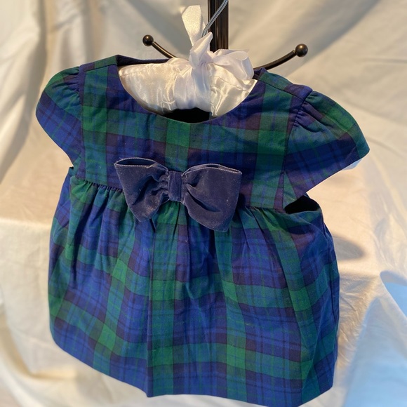 Adorable Janie and Jack LIKE NEW. Baby girl holiday Bloomer set 3-6 months - Picture 4 of 5